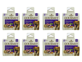 Kit 8 Un Ração Cães Gourmet Carne Suína Batata Doce Ervilha