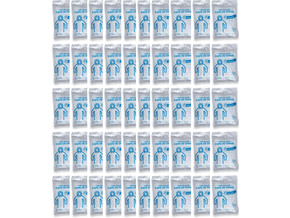 Kit Capa De Chuva Descartável - Com Capuz (50 unidades)