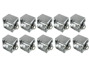 Kit Catraca para Esticar Arame Liso c/ Roseta Normal (10 unidades)