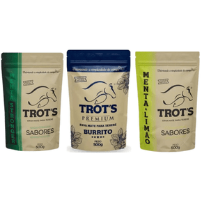 Kit Erva Terere Trot´s Menta Stronger/Menta Limão/Burrito Kit Erva Terere Trot´s Menta Stronger/Menta Limão/Burrito