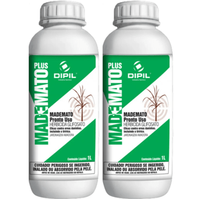Kit Mata Mato Mademato Pronto Uso Daninhas Capim Tiririca 2L Kit Mata Mato Mademato Pronto Uso Daninhas Capim Tiririca 2L