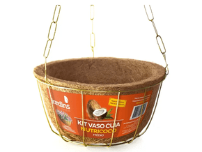 Kit Vaso Cuia Médio  - Nutricoco