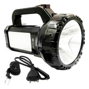 Lanterna Recarregável Holofote 20W Com Lampião 5W  - Pro-Pesca