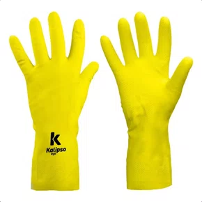 LUVA LATEX KALIPSO AMARELO TAM. 7/P - PAR LUVA LATEX KALIPSO AMARELO TAM. 7/P - PAR