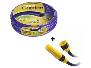 Mangueira com Camada Dupla Nutrigarden Azul - 20M - 1,5 mm