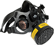 Mascara Respiratória Semi Facial Com 2 Filtros - Eurosafety Mascara Respiratória Semi Facial Com 2 Filtros - Eurosafety
