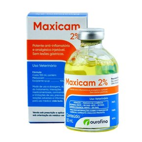 Maxicam 2% 50ml - Ouro Fino