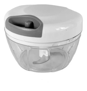 Processador de Alimentos Manual 12cm 3 Lâminas -Cinco Estrelas.