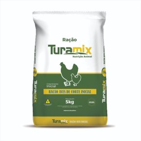 Ração Farelada para Aves de Corte Inicial 5Kg - Turamix