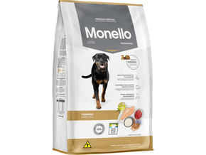 Ração Premium Monello Cães Adultos Tradicional Frango 15Kg Ração Premium Monello Cães Adultos Tradicional Frango 15Kg