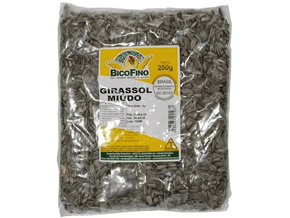 Ração Semente de Girassol Miúda 250g - BicoFino