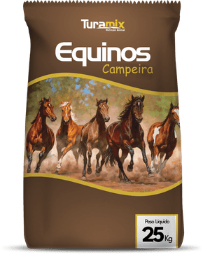 RACAO TURAMIX EQUINOS CAMPEIRA - 25 KG