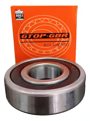 Rolamento 6205 2RS Vedado Borracha Dupla Blindagem