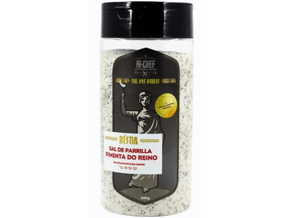Sal de Parrilla Dos Deuses Tempero Pimenta do Reino 450g