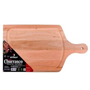 Tábua Com Cabo Para Churrasco  22cm x 40cm - Stolf