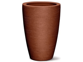 Vaso Grafiato Cônico 65Cm Ferrugem - Nutriplast