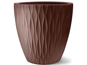 Vaso Infinity Redondo 37Cm Tabaco - Nutriplast