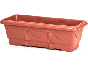 Vaso Jardineira Cerâmica - Nutriplan - 50x22x17cm