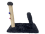 Arranhador Para Gatos Com Torre Sisal e Arco Preto