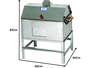 Churrasqueira Inox com Tampa Bafo Grande - Brighente