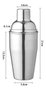 Coqueteleira Inox 550ml - Bigsul.