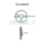 ENGRENAGEM DE CORTE 3MM JF - 03.048642