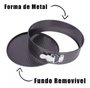Forma de Abrir Para Bolo AA 24cm - Bigsul