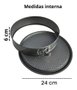 Forma de Abrir Para Bolo AA 24cm - Bigsul