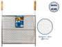 Grelha Inox Tela Moeda  1,5MM Com Cabo de Madeira 48X50cm - Brighente