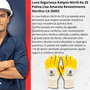 Kit 3 Luva de segurança nitrili-ka 20 amarela
