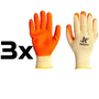 Kit 3 Orange Flex Luva de Proteção - Kalipso