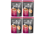 Kit 4 Un Ração Cães Adultos Gourmet Cubos Carne Raças Pequenas/Mini 100g