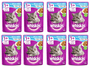 Kit 8 Sache Ração Úmida Gato Gourmet Atum ao Molho