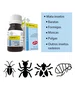 Kit Melhor Veneno Para Barata Formiga e Aranha 2un 30ml 24h