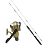 Kit Pesca Vara 2,10m + Molinete Feriado - Pro-Pesca