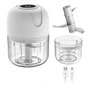 Mini Processador de Alimentos Elétrico 2 Laminas 100ml - Nerw.