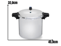 Panela de Pressão Profissional 20L - Nigro Eterna