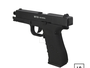 Pistola de Pressão Co2 Glock W119 BlowBack 4.5mm