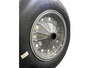 Roda 19mm Carrinho Mão Construção Pneu Completa Galvanizada 3.25x8