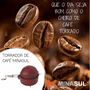 Torrador Cafe Manual 2 Litros Aço Manual Bola Moinho Caseiro