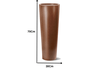 Vaso Classic Cone 70Cm Ferrugem - Nutriplast