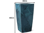 Vaso Classic Trapézio 65Cm Verde Guatemala - Nutriplan